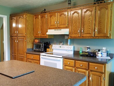 The Kitchen is large enough for a tall pantry.  