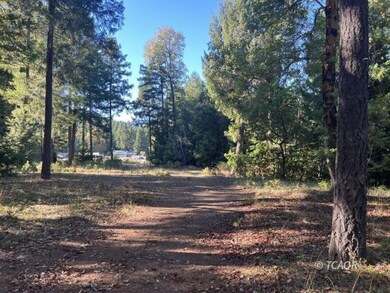 Road on land looking back to house