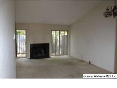 Large living room with fireplace