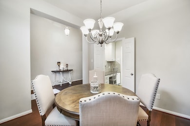 Another very of the Formal Dining Room. 2 ways entry.