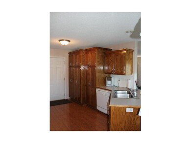 Kitchen with lots of built-in storage!