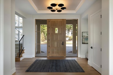 Grand Foyer with 9foot entry door