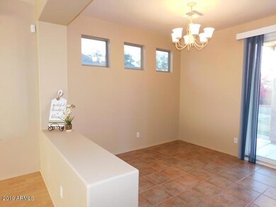 Open dining area