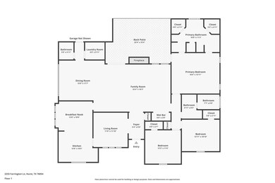 2233 Farrington Ln, Hurst, TX 76054 - photo 4