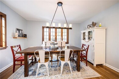 Dining room perfect for casual or formal dining.