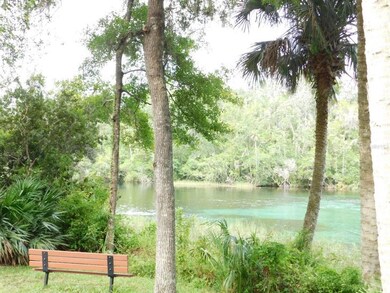 Rainbow River private residents park area