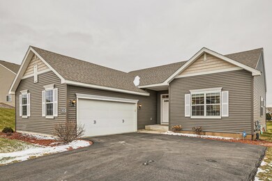 DO NOT LET THE SIDE LOAD GARAGE FOOL YOU! It is as big as the other homes with 3 car garages, just has one door. Wait until you see inside for yourself