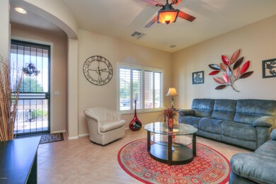 Tile flooring throughout