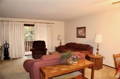 Nice sized Living Room with access to the upper deck.