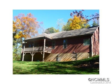 back of house/covered deck