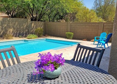 Spectacular pool area