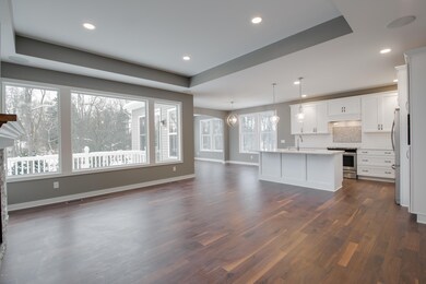 Open concept floorplan