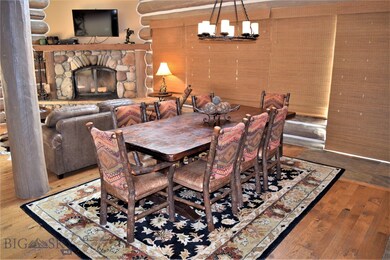 Main level dining area to living area.