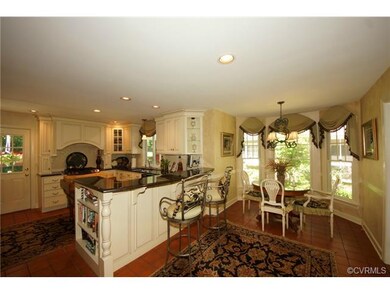 Beautiful chef's kitchen with custom cabinetry, Ha