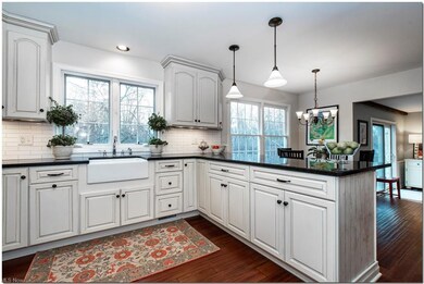 The present owner renovated the kitchen with class