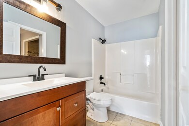 Full bathroom featuring bathtub / shower combinati