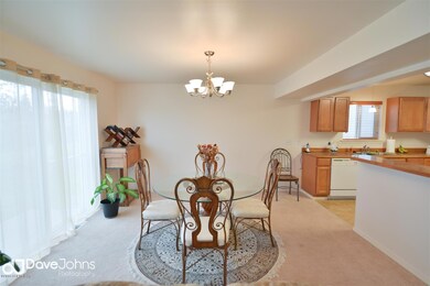 Dining Area with deck access