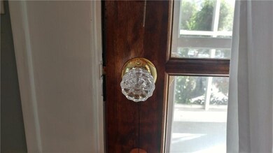 Glass door knobs!