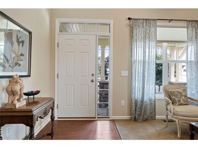 Welcoming front entrance