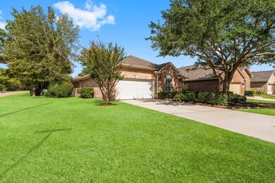 Across the street to the left is the shaded bocce ball courts and the tree-lined Windsor Lake with walking trails.