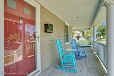 Wraparound porch