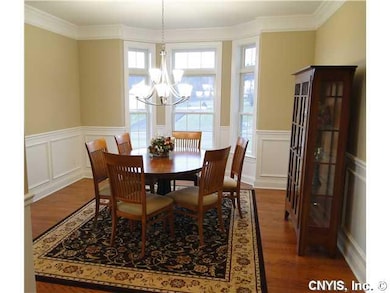 Dining Room Lovely formal dining area with shadowb