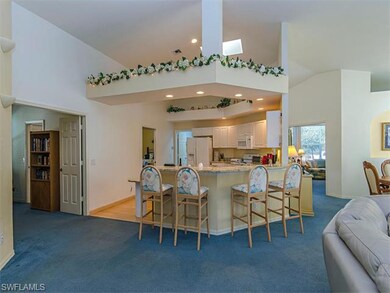 Open, bright great room with vaulted ceilings, add