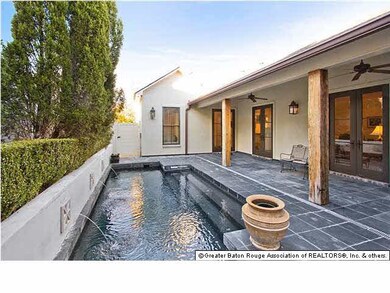 Side Courtyard with Pool