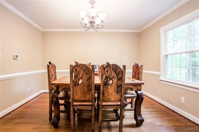 Dining room is great for formal and informal dining needs!