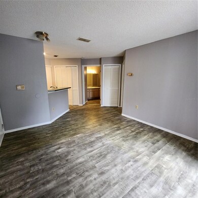 Living room towards kitchen
