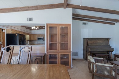 Entering through front door