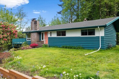 Beautiful landscape around this corner lot!