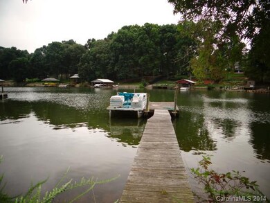 Almost half acre waterfront lot on a wide cove jus