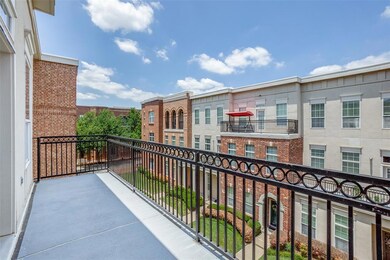 The 20' balcony offers plenty of space for outdoor