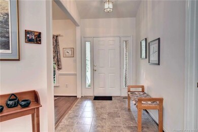 Foyer with Dining Room to the left