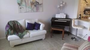 living room with nice furniture