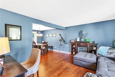 Beautiful Wood Flooring in the Living Room, Dining