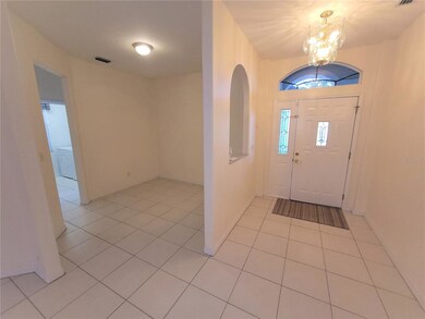 Foyer with pass through to dining room