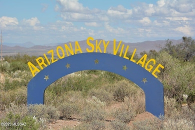 Arizna Sky Village Sign on Andreae Parce
