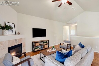 Living Room with Gas Fireplace