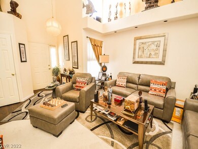 Living Room with Pot Shelving