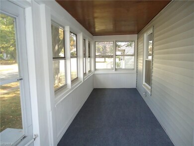 Enclosed front porch