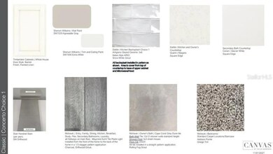 Design Selections. Home is under construction, selections are subject to change. 