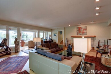 Living Room W/Access To Sunroom