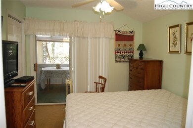 Master bedroom also has its own porch.