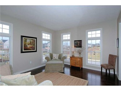 Living Room. A light and bright living room also w