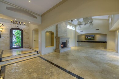 Foyer and Living Room