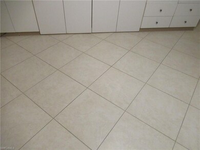 Tiled floors throughout