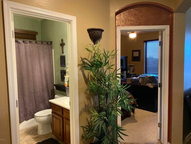 Downstairs full bedroom & full bathroom