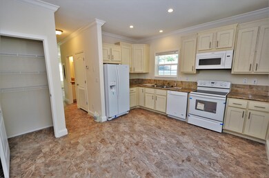 Kitchen with pantry
